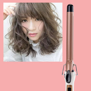 Wool Curling Iron Small Male Short Hair Fan Small Curling Iron Mini Cone Head Water Ripple Electric Curling Iron Female - Phosgene