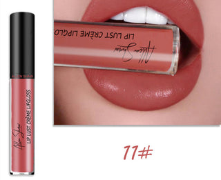 Silky Cream Texture Lip Gloss Aliexpress Shopee Cross-Border Exclusive Lip Glaze Lip Gloss Lipstick - Phosgene