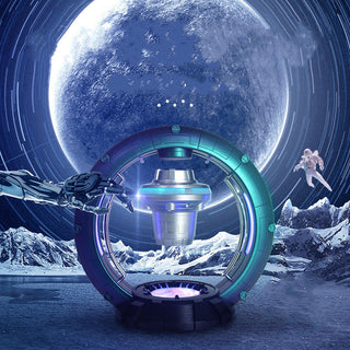 Magnetic Levitation Spacecraft UFO With Magnetic Levitation Function Bluetooth Speaker With Breathing Light - Phosgene