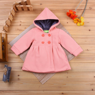 Kiethleen Winter Coat | Winter new little girl child Korean version of the baby wear warm coat hooded jacket 3 colors - Phosgene