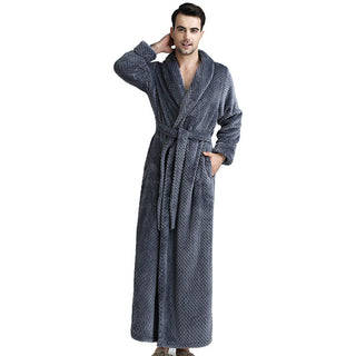 Thick waist velvet bathrobe - Phosgene