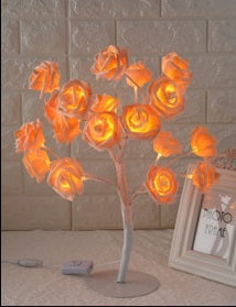 LED Tree Lamp Rose Small Tree Lamp Modeling Lamp Table Lamp - Phosgene