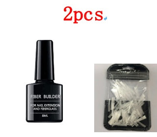 Fiber Bulider Nail Gel Quick Building Repair Broken Nails Soak Off UV Gel - Phosgene