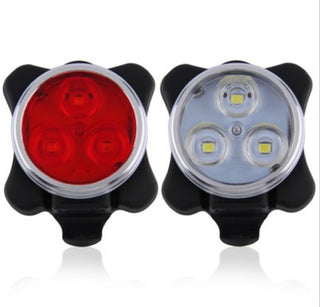 160lumen USB rechargeable red 3w Led bicycle rear light Phosgene