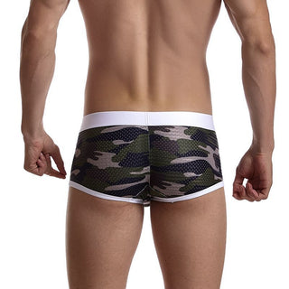 Men's Camouflage Mesh Breathable Mesh Shorts - Phosgene