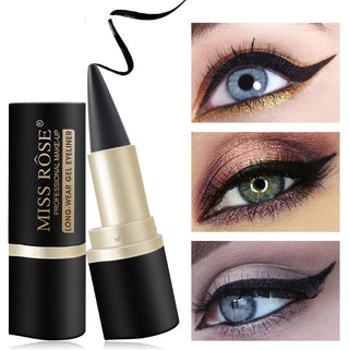 Waterproof Black Eyeliner Liquid Eye Liner Pen Pencil Gel Beauty Makeup Cosmetic Eyelashes Waterproof Eye Liner Makeup Tool - Phosgene