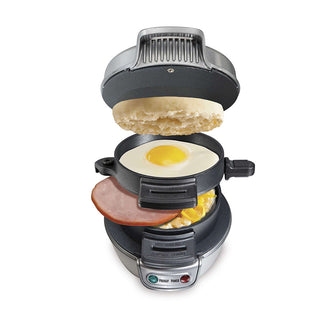 110V Hamburger Maker Sandwich Machine Fried Egg Toaster Phosgene