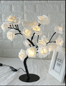 LED Tree Lamp Rose Small Tree Lamp Modeling Lamp Table Lamp - Phosgene