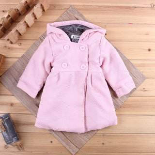 Kiethleen Winter Coat | Winter new little girl child Korean version of the baby wear warm coat hooded jacket 3 colors - Phosgene