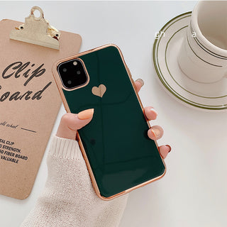 Luxury plating love phone case - Phosgene