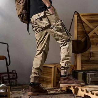 American Workwear Pants Men's Straight Functional Outdoor Tactics Casual Pants - Phosgene