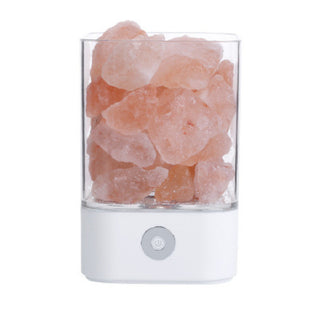 USB Crystal Light Himalayan Salt LED Lamp - Phosgene