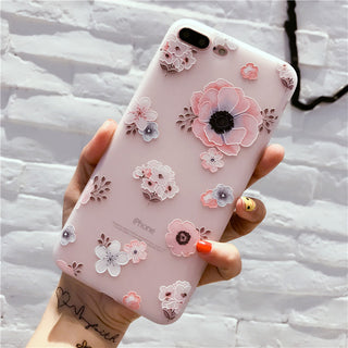 Painted embossed phone case - Phosgene