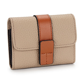 Women's Leather Card Holder Small Exquisite High-end Multiple Card Slots Phosgene