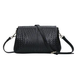 Genuine Leather Women's Woven Bag Crossbody Small Bag Women's Shoulder Messenger Bag Phosgene