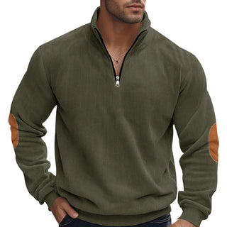 All-matching Embroidered Men's Corduroy Top - Phosgene