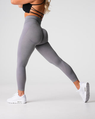 Female Skinny Hip Raise Seamless Workout Ankle Length Pants Phosgene