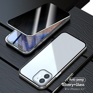 Magnetic Privacy Glass Case Anti-Spy 360 Protective - Phosgene