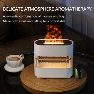 2024 New Products Rain Cloud Fire Humidifier Water Drip Novedades 2024 Rain Water Diffuser Fire Flame Humidifier Aroma Diffuser - Phosgene