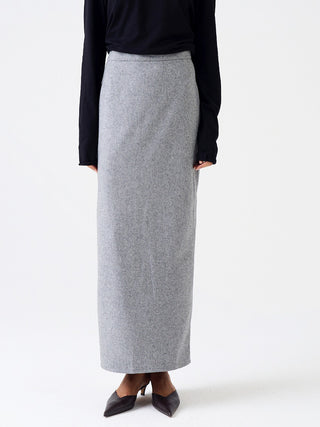 Solid Color Maxi Skirt - Phosgene