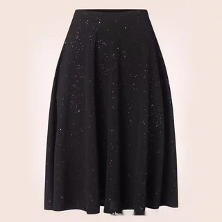 Skirt Printed Elastic Waist Slimming Skirt - Phosgene