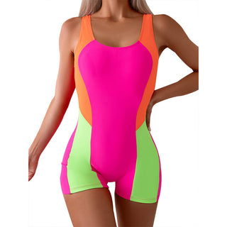 Women's Three-color One-piece Swimsuit - Phosgene