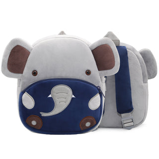 Cute Plush Backpacks Kindergarten Cartoon School Bags Children Animal Toys Bag - Phosgene