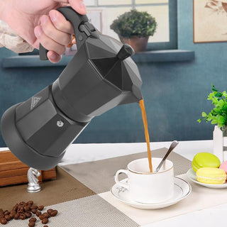 Aluminum Electric Heating Moka Pot Italian European Plug Coffee Making Machine - Phosgene