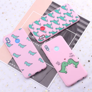 Painted dinosaur phone case - Phosgene