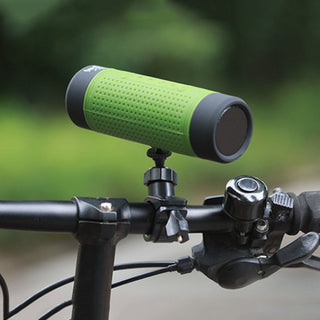 Mini Bicycle Outdoor Bluetooth Speaker Card Radio Flashlight Stereo Handsfree Call Loudspeaker - Phosgene