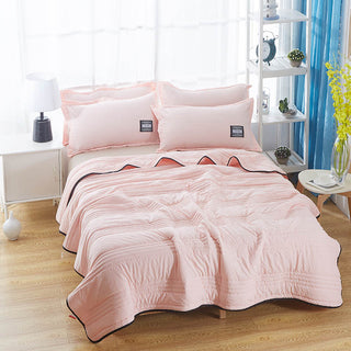 Cooling Blankets Pure Color Summer Quilt Plain Summer Cool Quilt Compressible Air-conditioning Quilt Quilt Blanket - Phosgene