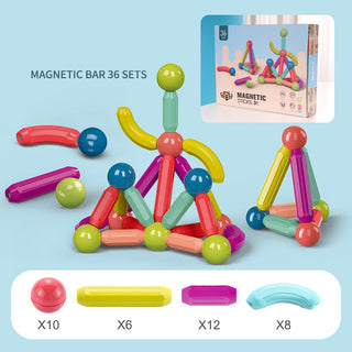 Baby Toys Magnetic Stick Building Blocks Game Magnets Children Set Kids Magnets For Children Magnetic Toy Bricks - Phosgene