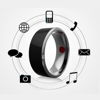 Smart Ring Wearable Device Multifunctional Black High-tech Phosgene