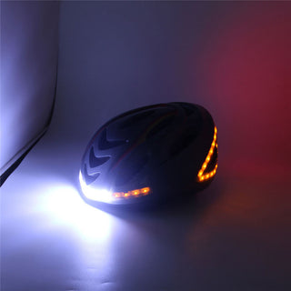 Intelligent steering helmet led bicycle equipment - Phosgene