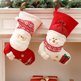 Christmas Decorations & Christmas Knitted Socks - Phosgene