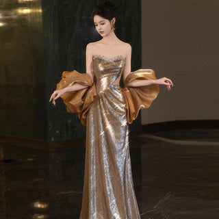 Niche Banquet Temperament Evening Dress - Phosgene