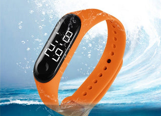 Waterproof Touch Electronic LED Watch Phosgene