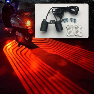 Electric Car Carpet Lamp Wing Projection Lamp - Phosgene