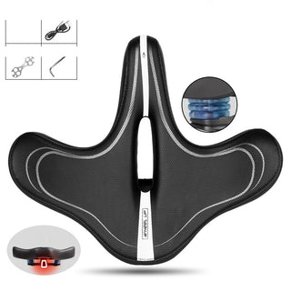 Enlarged And Thickened Large Butt Cushion Equipment Accessories Saddle - Phosgene