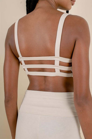 Yoga Suit Backless Spaghetti Straps Backless Bra Phosgene