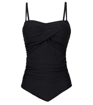 new European and American swimwear conjoined plus size plus fertilizer to increase sexy one-piece swimsuit - Phosgene