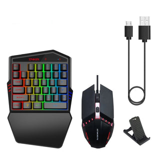 Gaming Keyboard Throne One Mouse Set - Phosgene