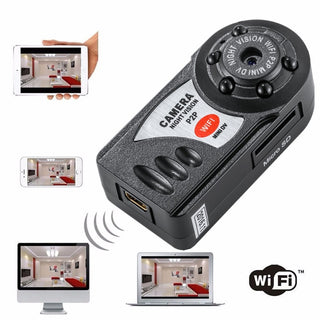 Mini WiFi Camera Wireless Securiy Video Camera With Infrared Night Vision Wireless DVR - Phosgene