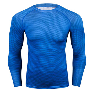 Long sleeve breathable quick-drying fitness training clothes - Phosgene