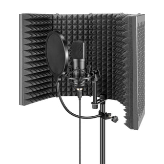 Microphone Recording Studio High-Quality Noise Reduction Screen Blowout Prevention Net - Phosgene