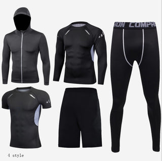 Fitness clothing suit basketball tights - Phosgene