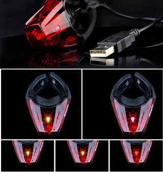 Bicycle Tail Light Safety Tail Light Night Riding Light - Phosgene