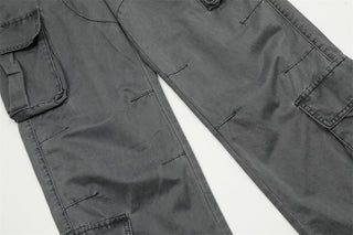 Fashion Personality Multi-pocket Cargo Pants Men Phosgene