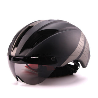 Bicycle Aero Helmet Cycling Helmet Road Mountain Integral Triathlon Bike Helmet Men Race Airo Time-Trial TT Bike Helmet - Phosgene