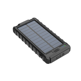 New solar wireless power bank Outdoor PD fast charging ultra-large capacity 20000 mAh power bank - Phosgene